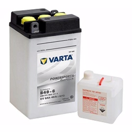 Varta 008011 MC batteri 6 volt 6Ah (+pol til venstre)